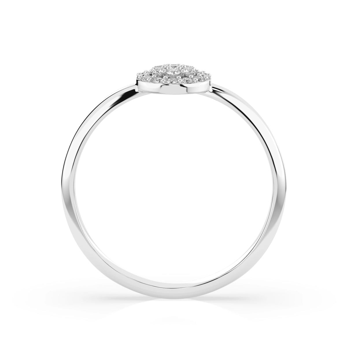 Illusion Ring – Round Cut