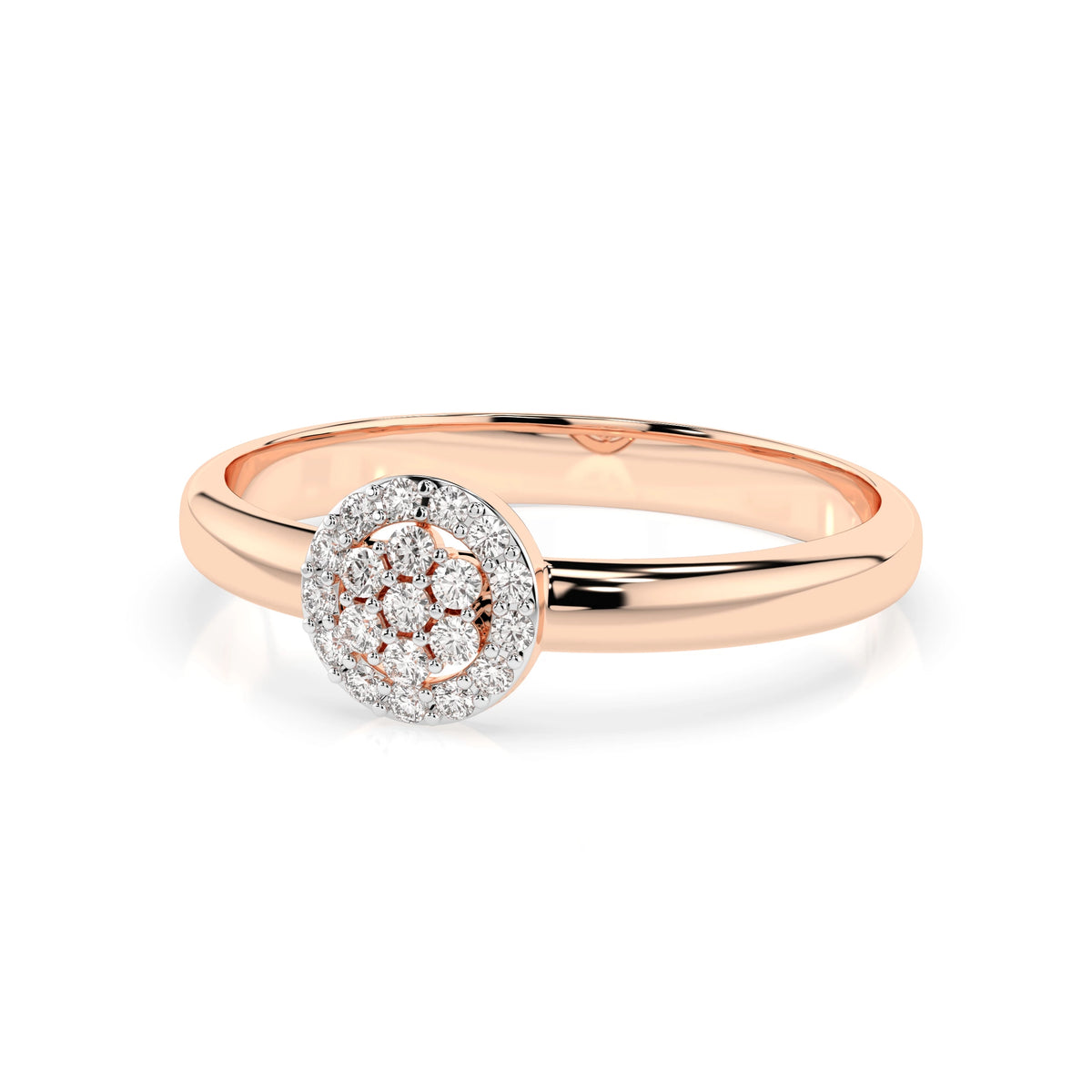 Illusion Ring – Round Cut