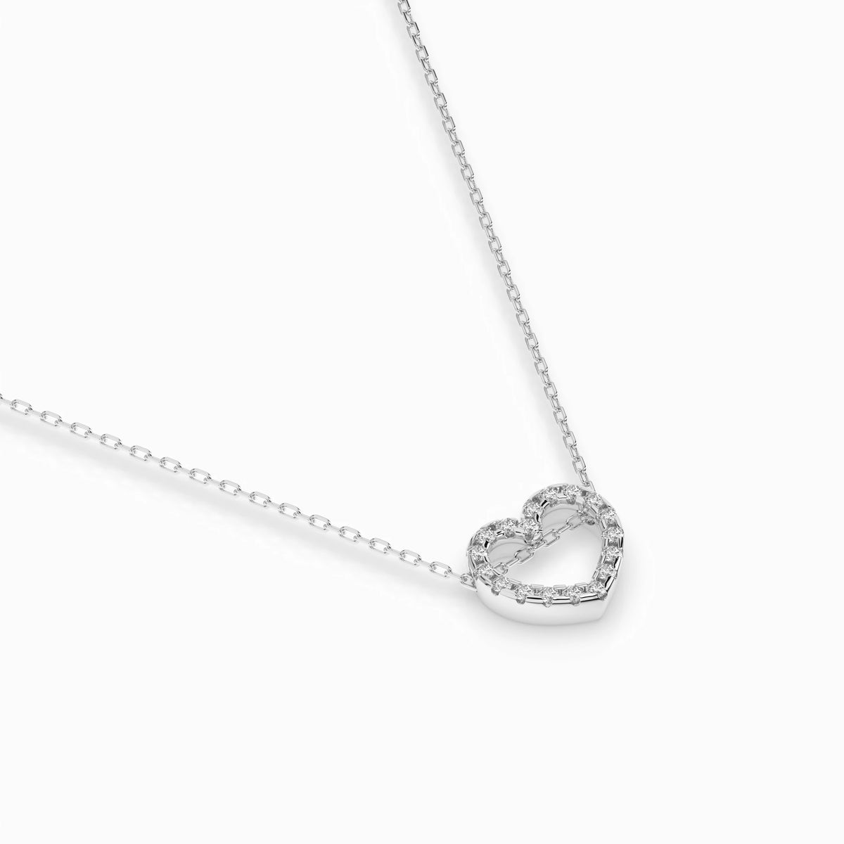 Minimalism Necklace – Round Cut
