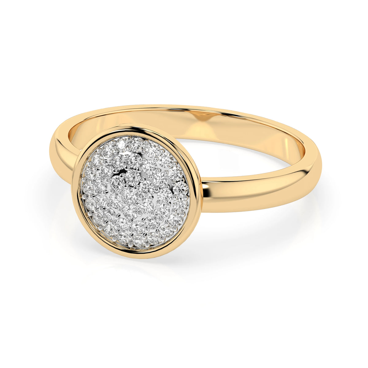 Illusion Ring – Round Cut