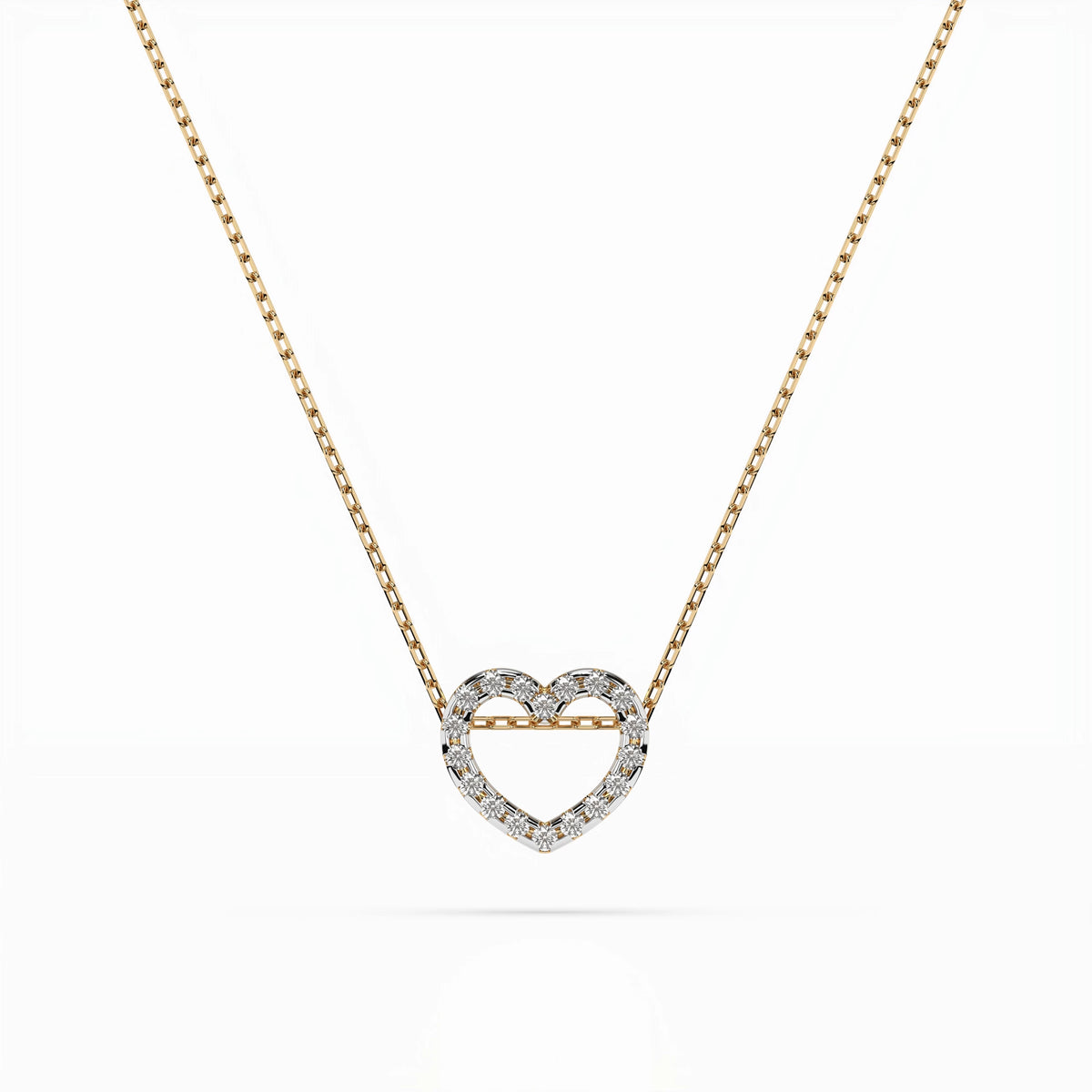 Minimalism Necklace – Round Cut