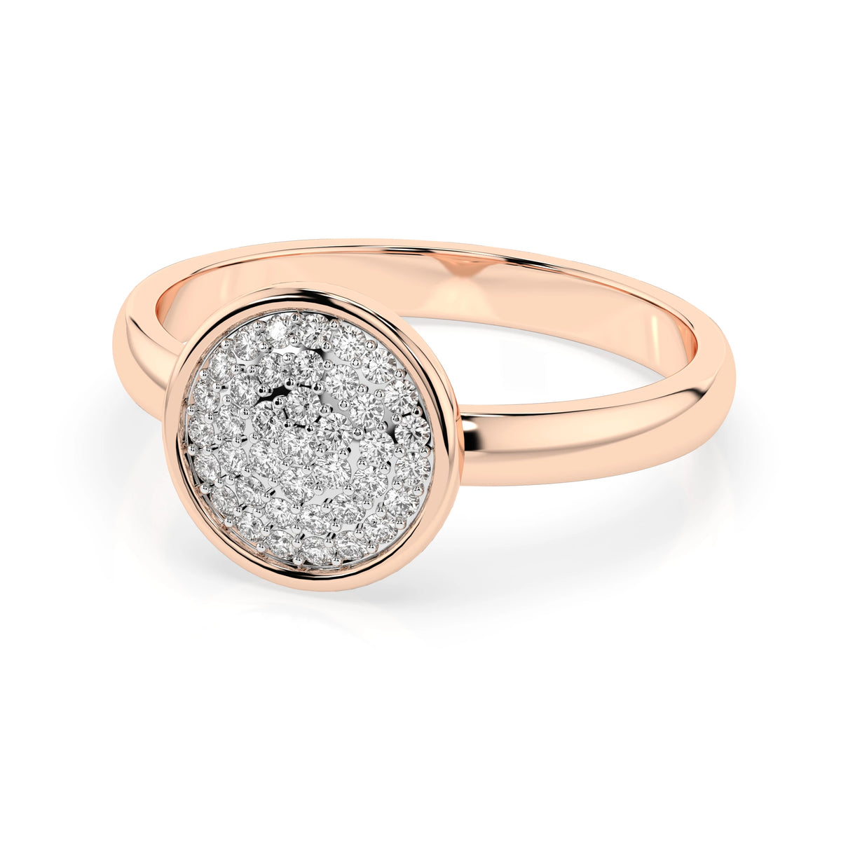 Illusion Ring – Round Cut
