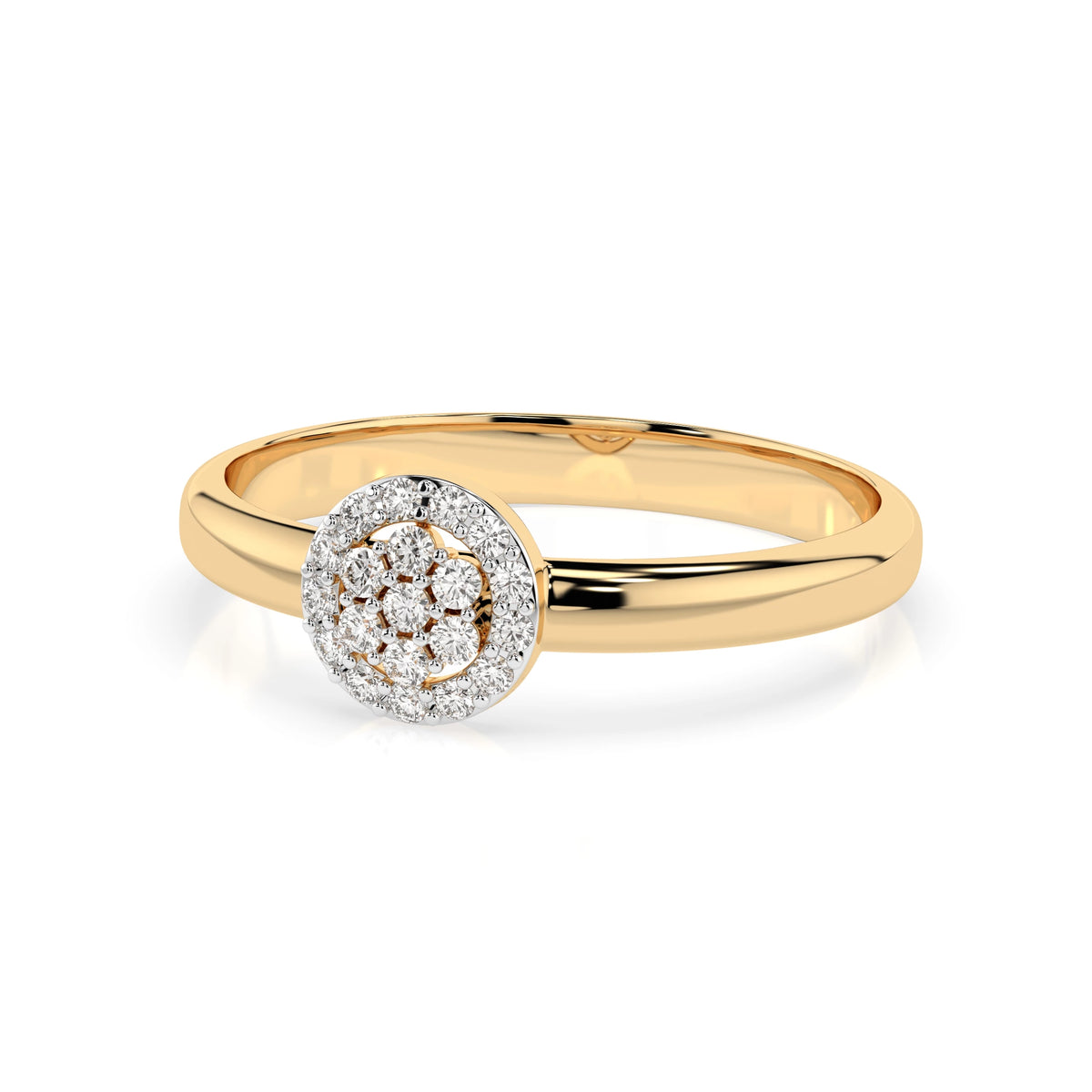 Illusion Ring – Round Cut