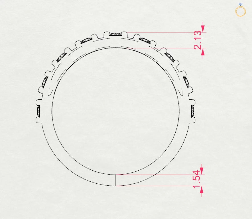 Eternity Ring – Round Cut