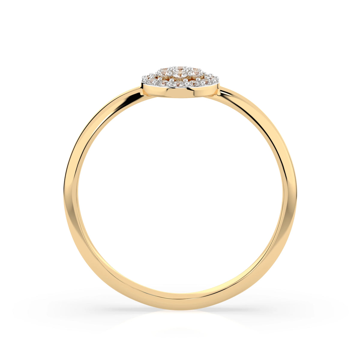 Illusion Ring – Round Cut