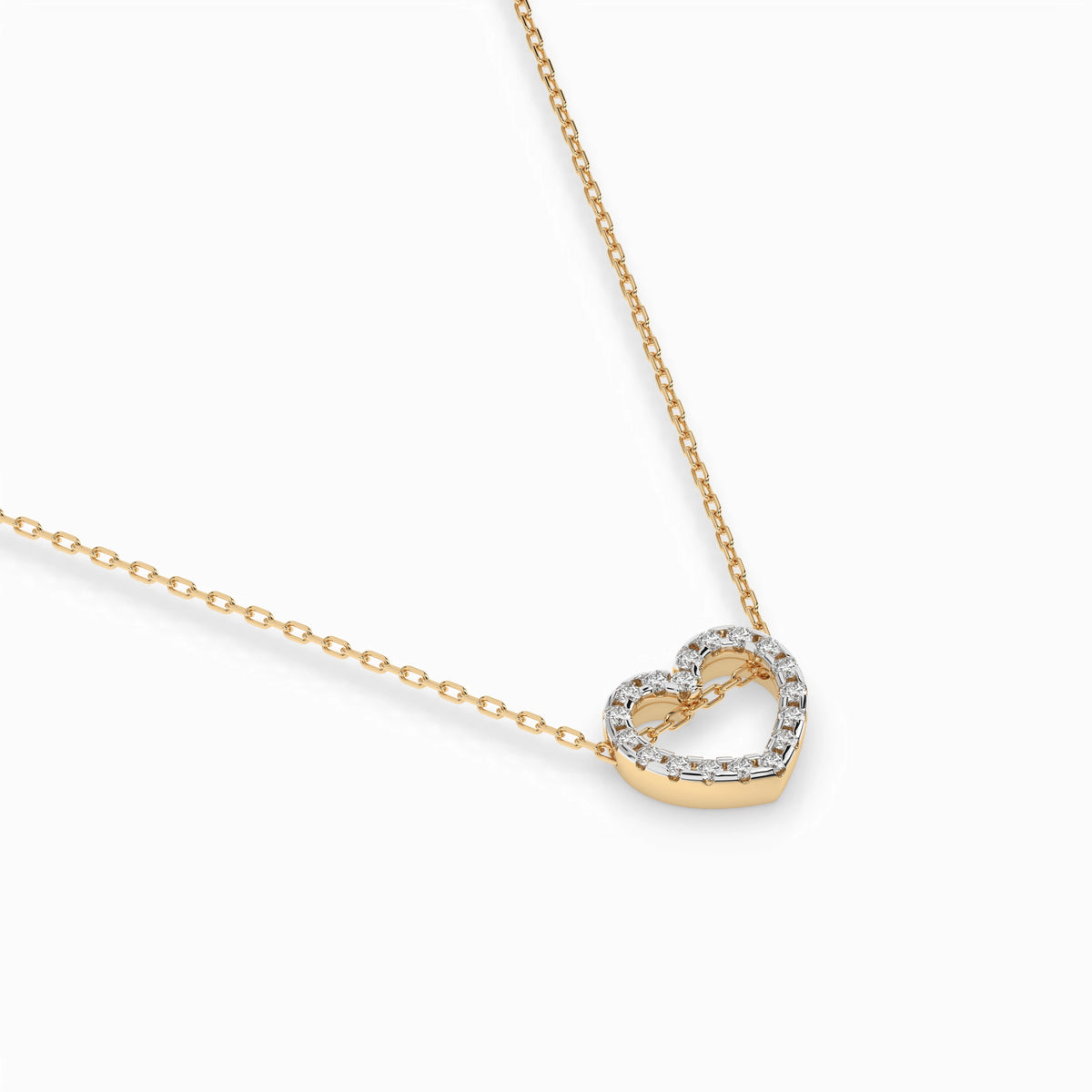 Minimalism Necklace – Round Cut