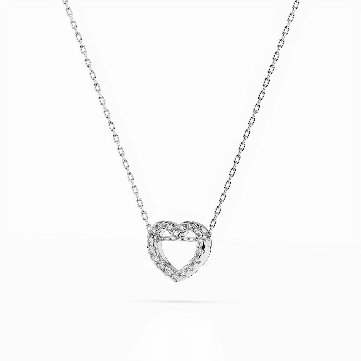 Minimalism Necklace – Round Cut