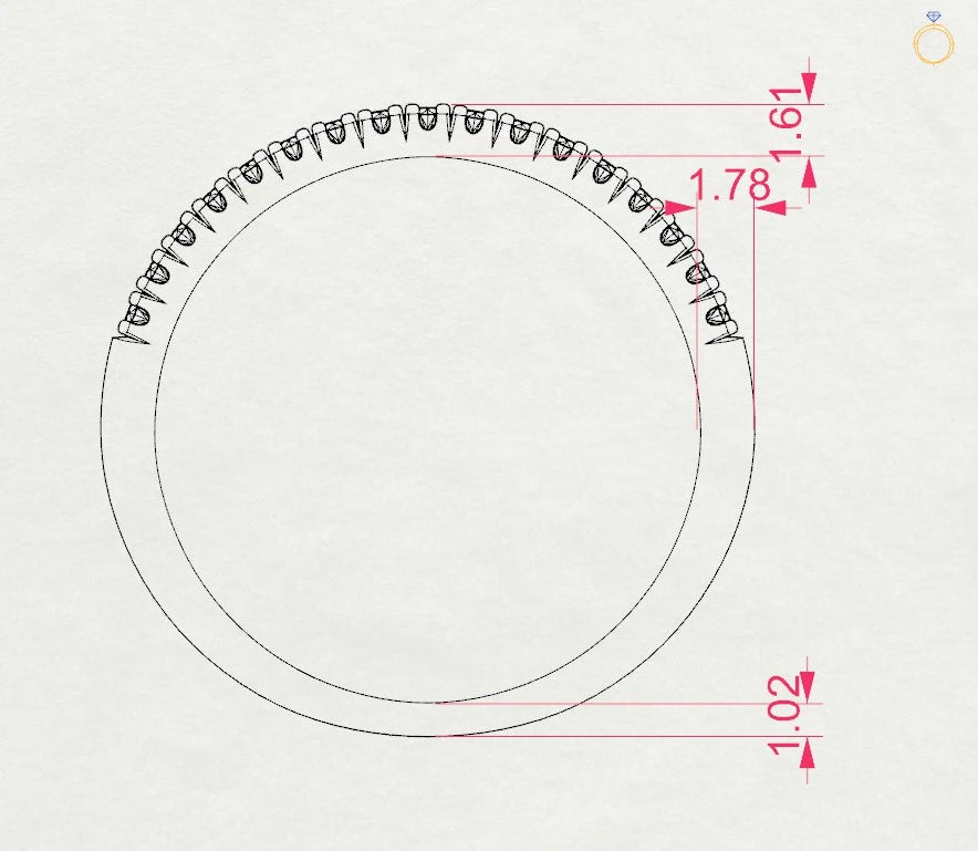 Eternity Ring – Round Cut