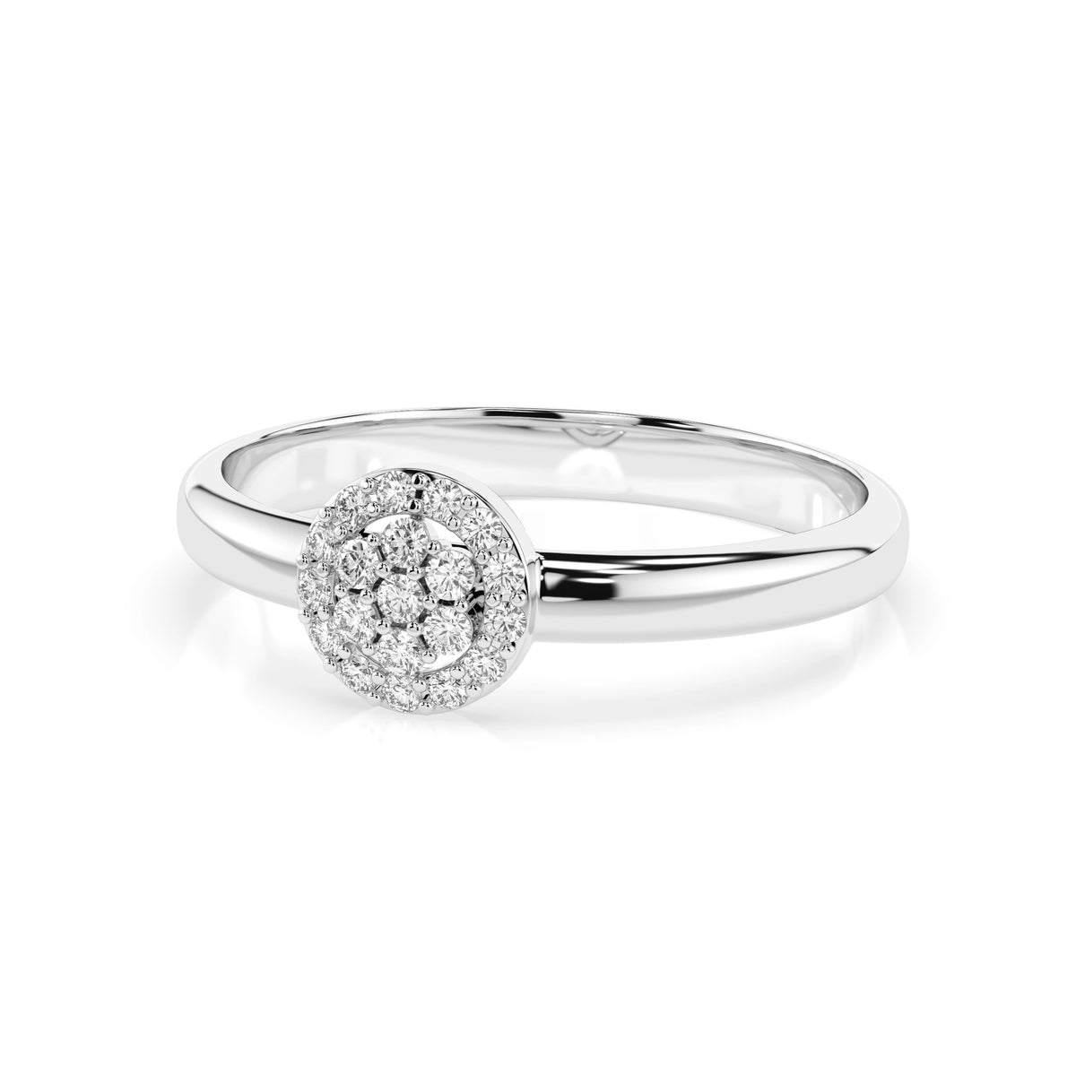 Illusion Ring – Round Cut