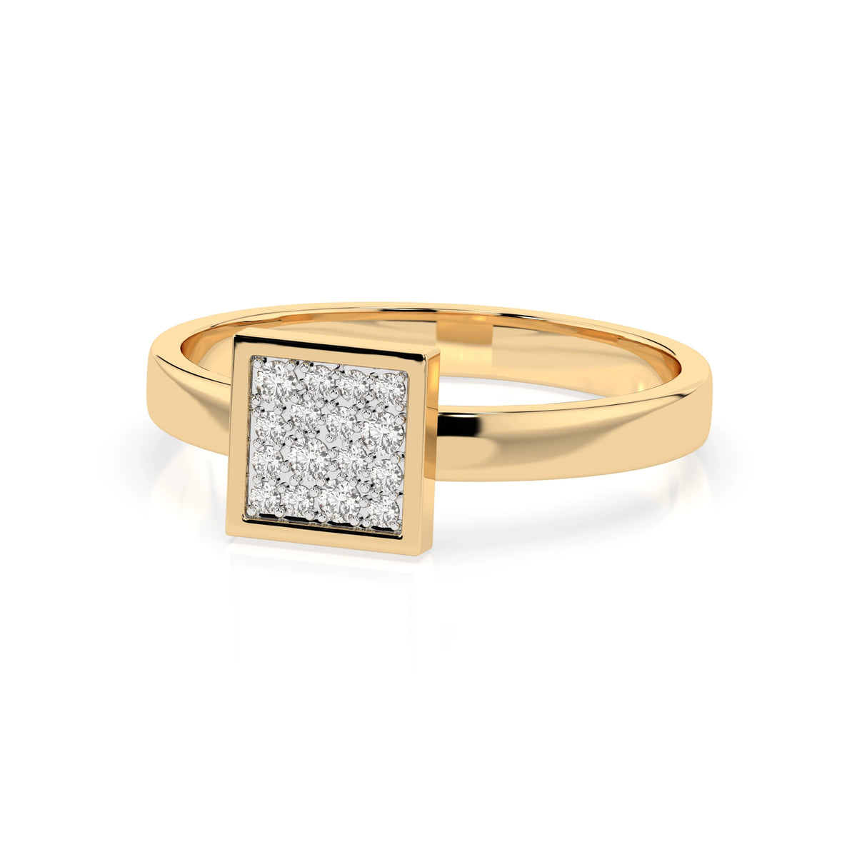 Illusion Ring – Round Cut