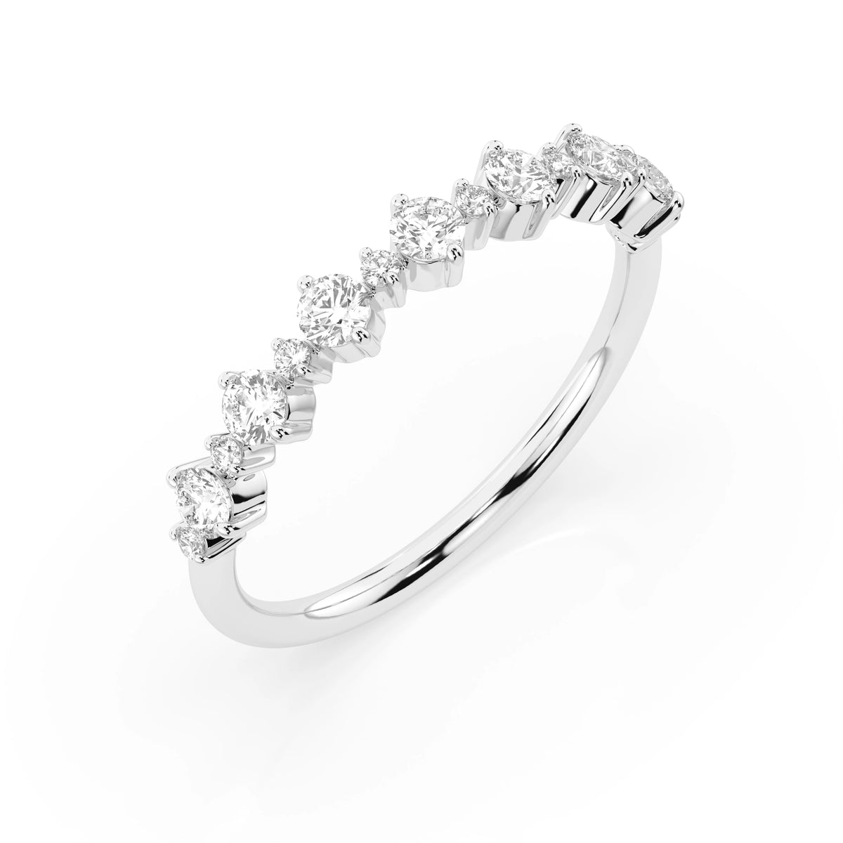 Vela Ring — White Gold